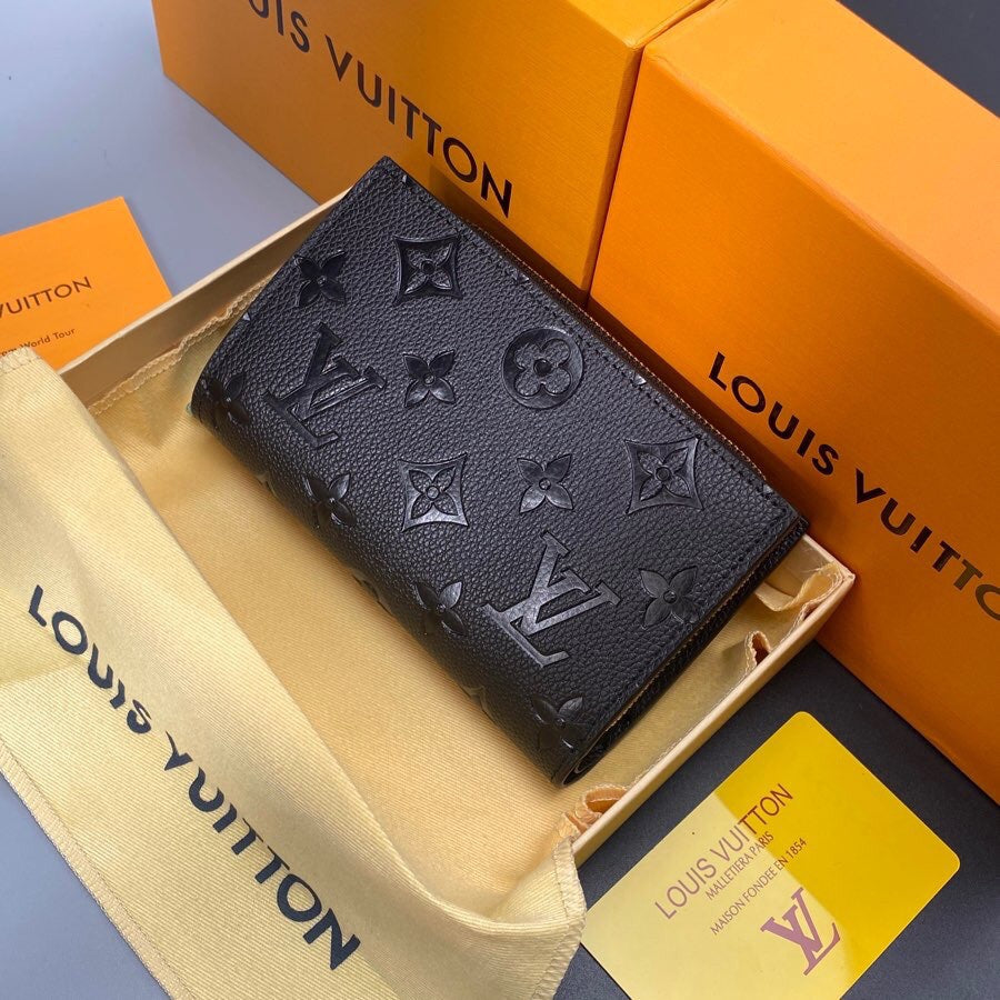 【W006】ルイ* ヴィトンシンプルで上品なミ二財布