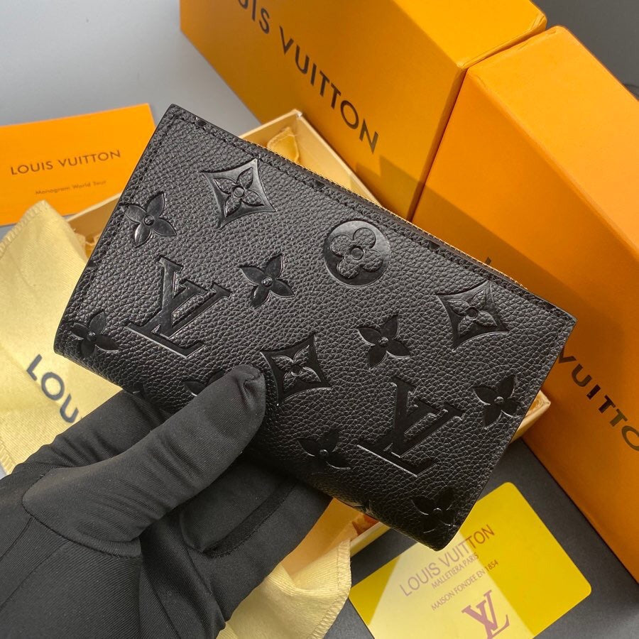 【W006】ルイ* ヴィトンシンプルで上品なミ二財布