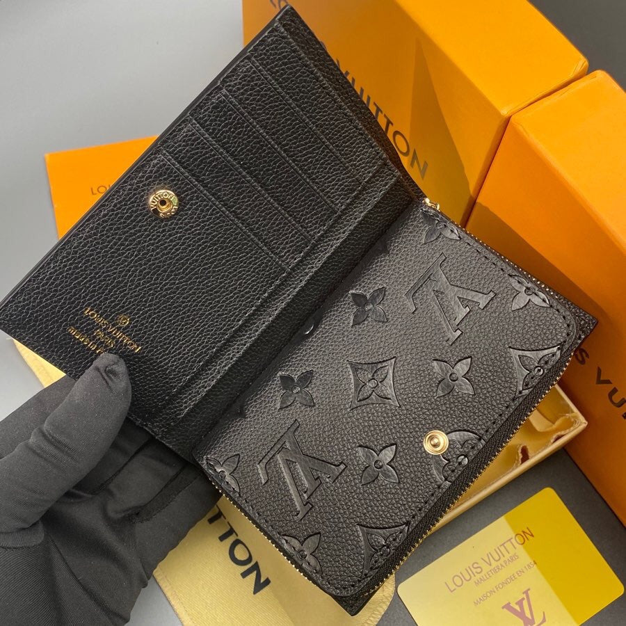 【W006】ルイ* ヴィトンシンプルで上品なミ二財布