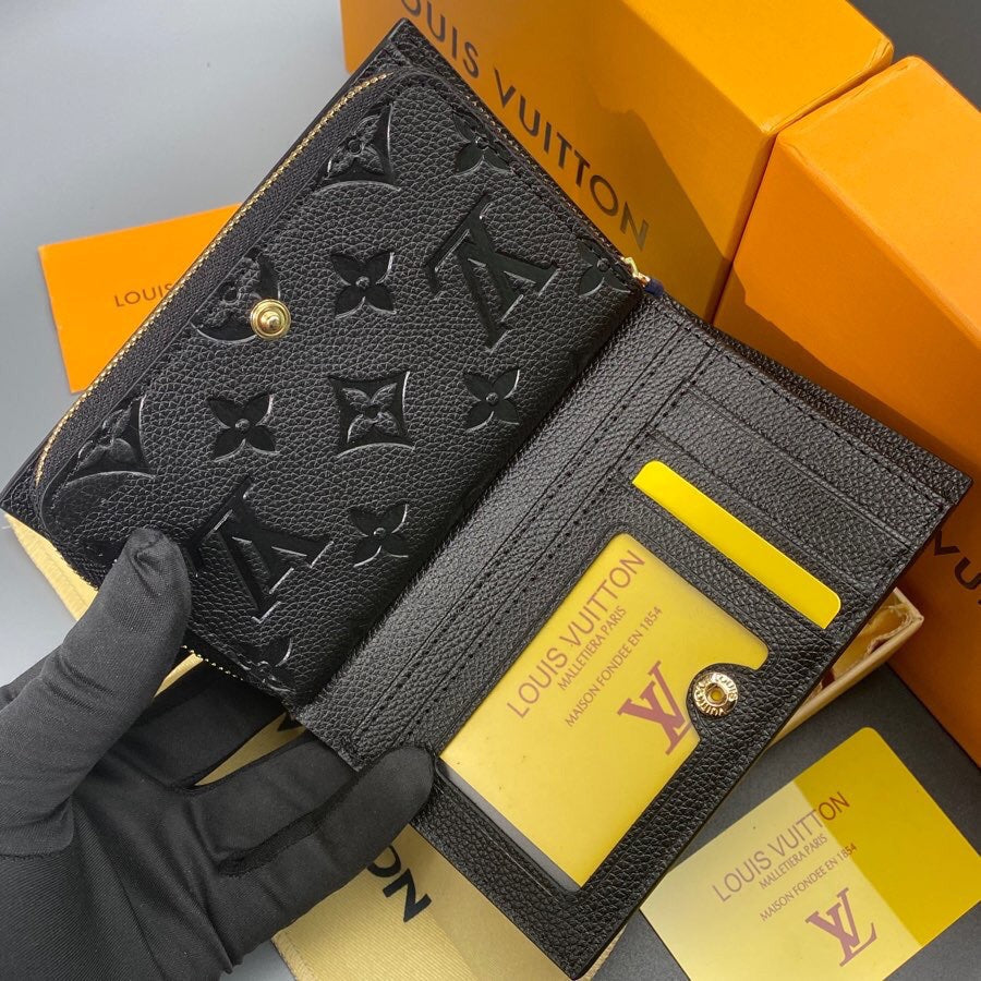 【W006】ルイ* ヴィトンシンプルで上品なミ二財布