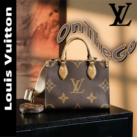 【ルイヴィトン】★大人気★男女共に人気OnTheGo PM 両面異色|入手困難M46373