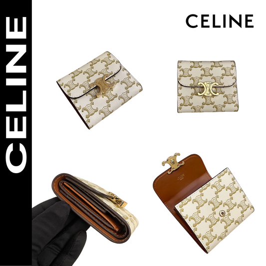 【セリーヌ】大人気極上レザー仕立て クラシックで上品な選択