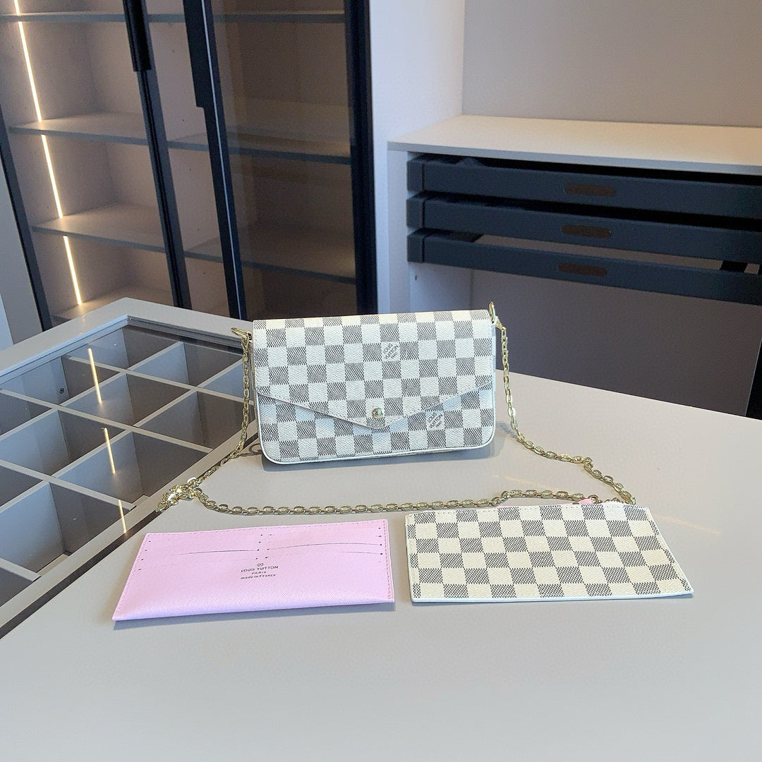 【ルイ・ヴィトン】◆Odeonショルダーバッグ5点セット|三合一エンベロープバッグ付き♪今年最高のバリューセット!