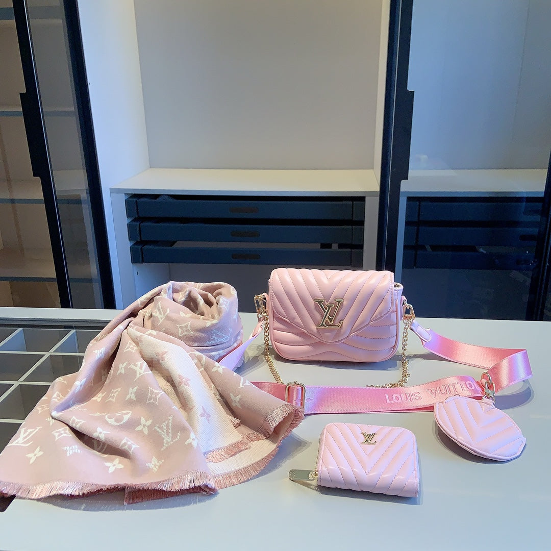 【ルイヴィトン】☆ファッショナブルコーデ|3色から選べる♪可愛くてセクシーな3点セット!