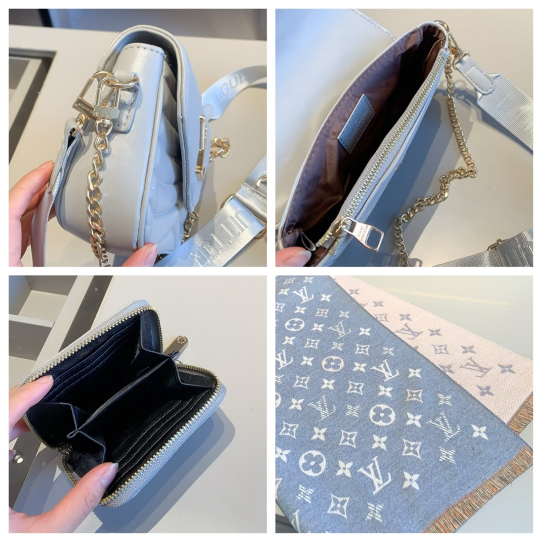 【ルイヴィトン】☆ファッショナブルコーデ|3色から選べる♪可愛くてセクシーな3点セット!