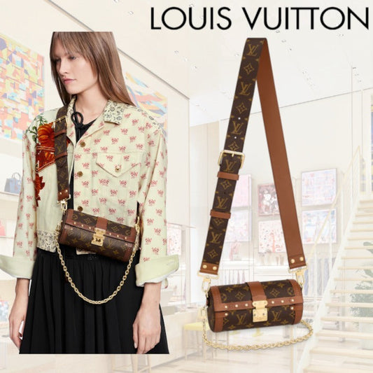 【ルイヴィトン】上品さが溢れ出る♪ パピヨントランク ショルダー