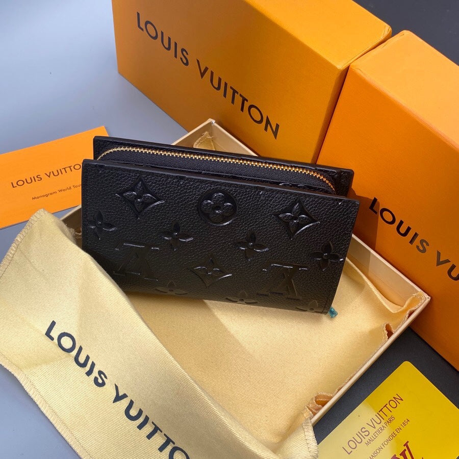【W006】ルイ* ヴィトンシンプルで上品なミ二財布