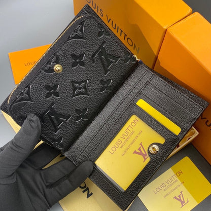【W006】ルイ* ヴィトンシンプルで上品なミ二財布