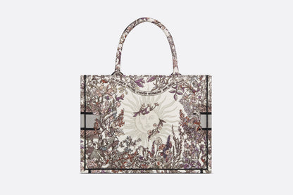 【ディオール】華やかでエレガント☆ Book Tote バッグ ミディアム